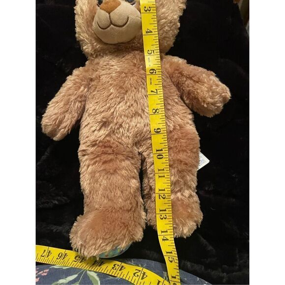 Build-A-Bear Workshop Brown Blue Happy Birthday Plush Teddy Bear Stuffed Toy - Picture 6 of 12